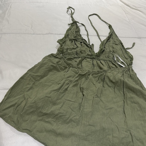 Open Back Army Colour Jumper - Picture 2 of 2